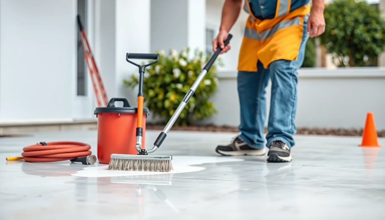 Concrete & Driveway Painting